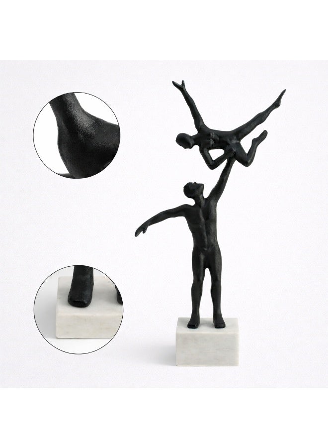 Handmade Decorative Sculpture,  Dancing Figures - Image 5