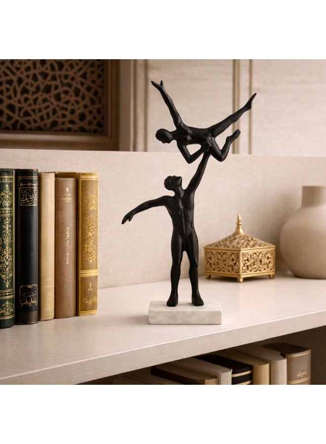 Handmade Decorative Sculpture,  Dancing Figures - Image 3