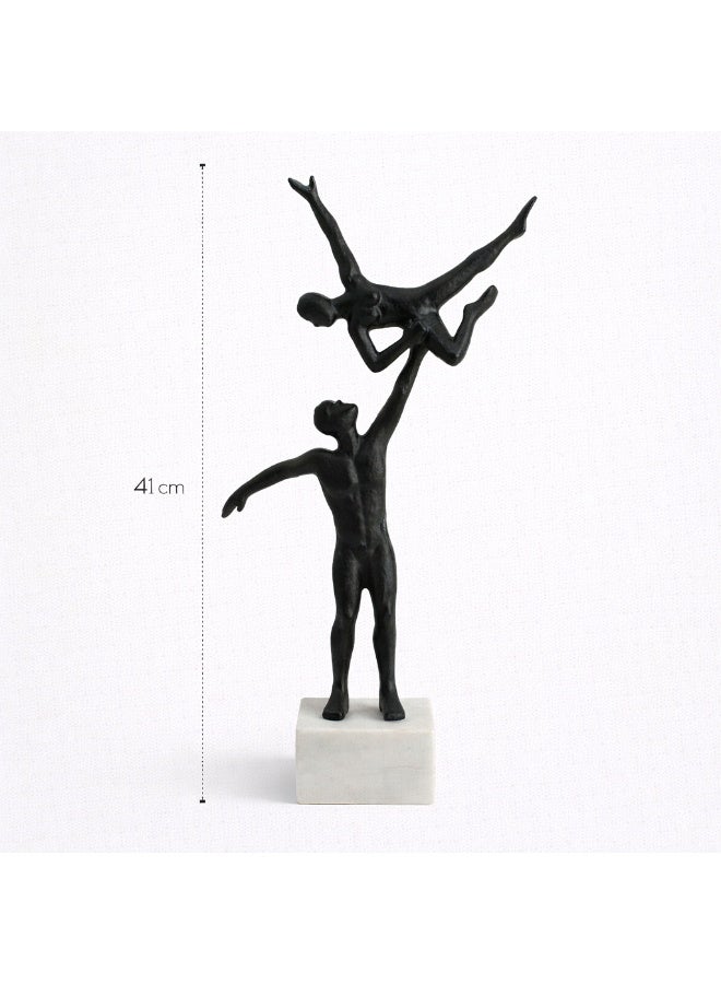 Handmade Decorative Sculpture,  Dancing Figures - Image 4