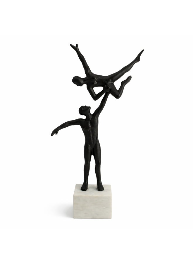 Handmade Decorative Sculpture,  Dancing Figures - Image 2