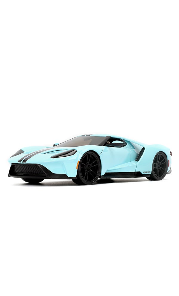 JADA سيارات وردية 1:24 - فورد GT 2017، سيارة مصنوعة من الصب، ألعاب للأطفال والبالغين - Image 5