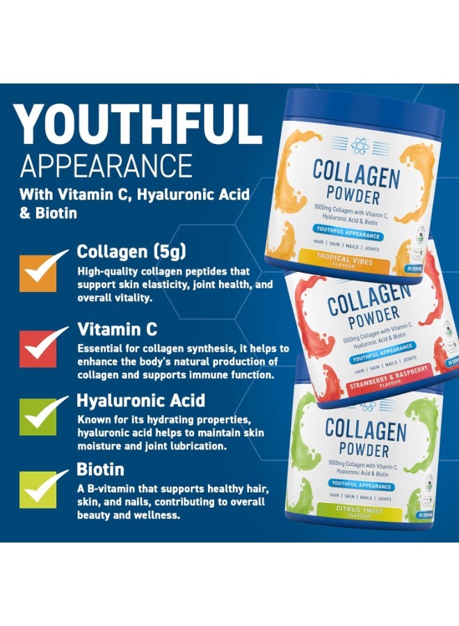 أبلايد نيوتريشن مسحوق الكولاجين من أبلايد نيوترشن بنكهة الفراولة والتوت الأحمر 165 جرام - Image 5