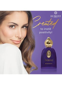 DUMONT PARIS Dumont BOROUJ MODERNITY - 85ml Travel Size - Arabian-Inspired Unisex Perfume for Men & Women - Citrus, Floral, Fruity, Amber & Wood Fragrance - Long Lasting Cologne  - Image 5