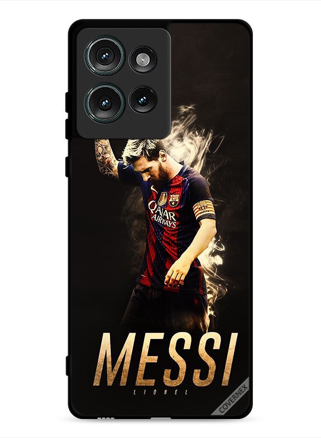 Covernex Motorola Edge 50 Protective Case Cover Lionel Messi Vintage - Image 1
