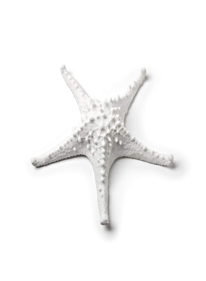 Abbott Collection 20-SEASHORE/14 Medium White 3D Starfish Decorative Resin Figurine - Image 1