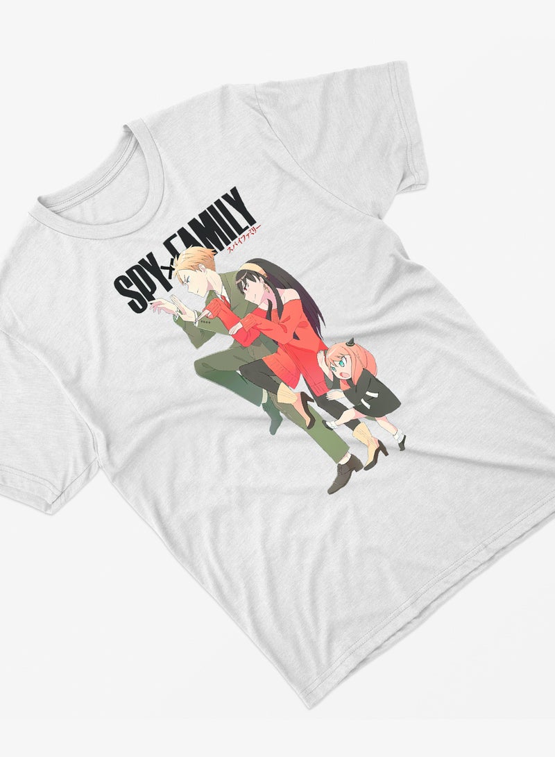 Fashion World Cotton T-shirt Printed with High-quality Anime Spy X Family  - Image 2