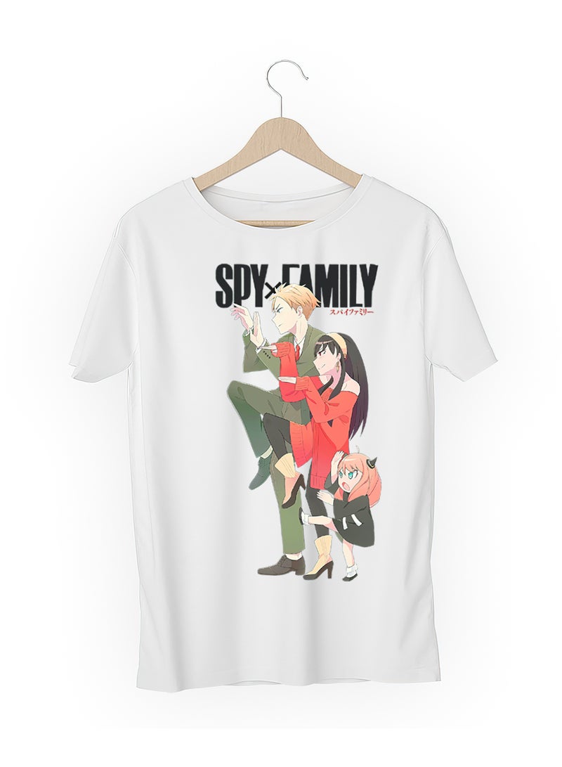 Fashion World Cotton T-shirt Printed with High-quality Anime Spy X Family  - Image 3