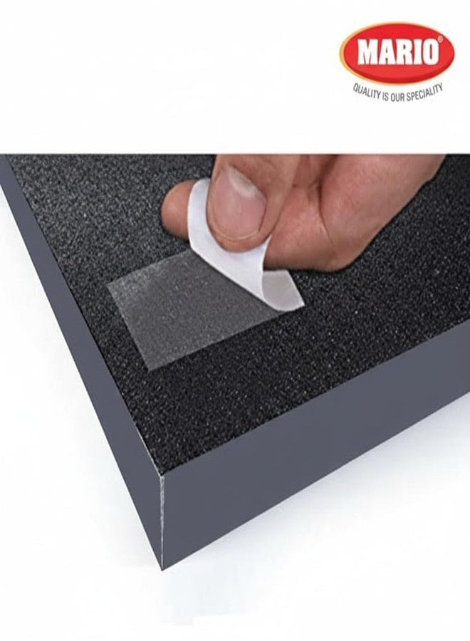 ماريو شريط لاصق مزدوج الجوانب من ماريو، عالي الجودة، 12 مم × 50 م - عبوة من 6 قطع | شريط لاصق مزدوج الجوانب احترافي لتركيب الصور، والأعمال الحرفية، والاستخدامات المكتبية - Image 5