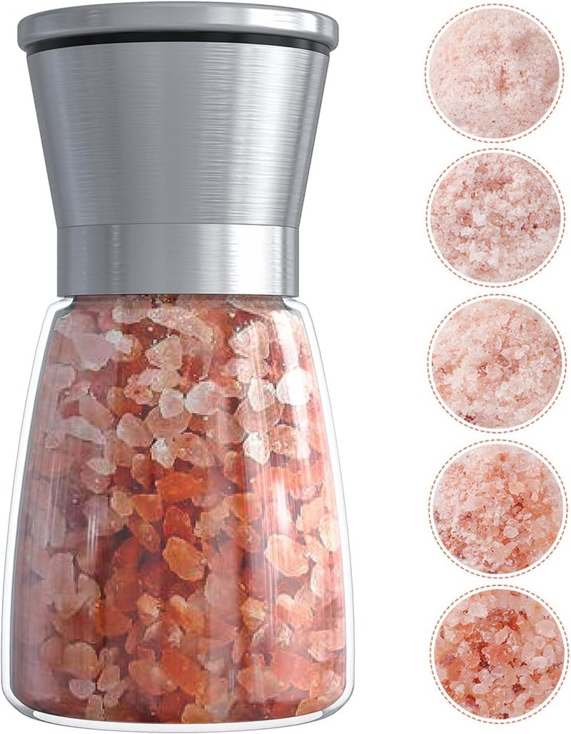 SHULABH CREATIVE Shulabh creative Pepper Grinder or Salt Shaker for Professional Chef Best Spice Mill with Brushed Stainless Steel Special Mark Ceramic Blades and Adjustable Coarseness 25 x 55  - Image 3