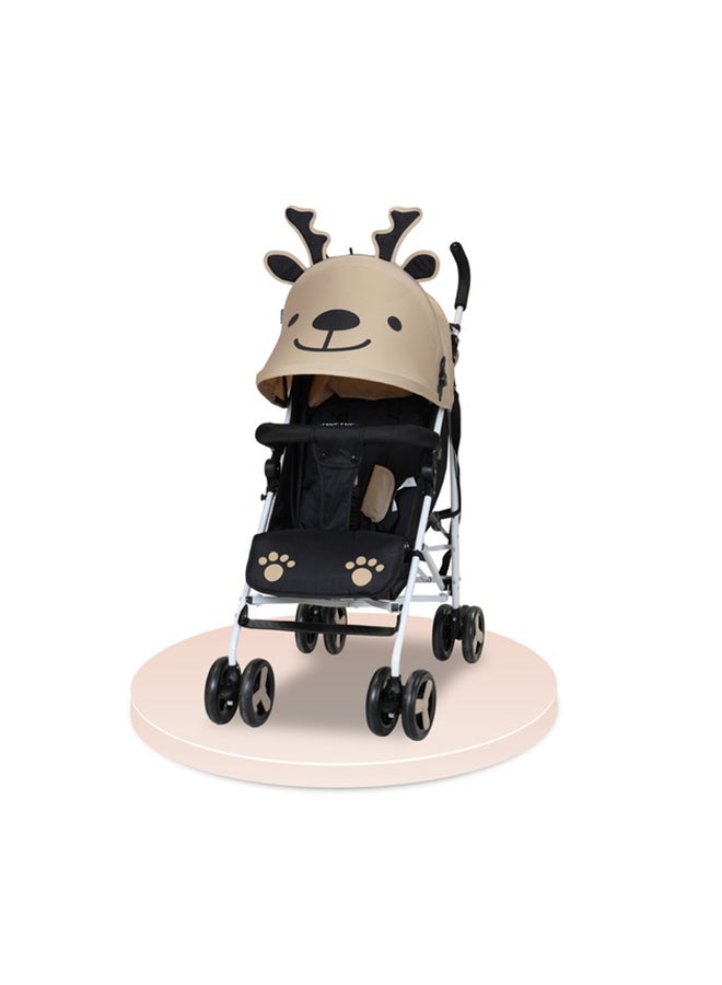 نورتر عربة أطفال لوكا خفيفة الوزن من  إلى  شهرًا سلة تخزين حاجز قابل للفصل حزام أمان خماسي نقاط تصميم مدمج حزام كتف - Image 1