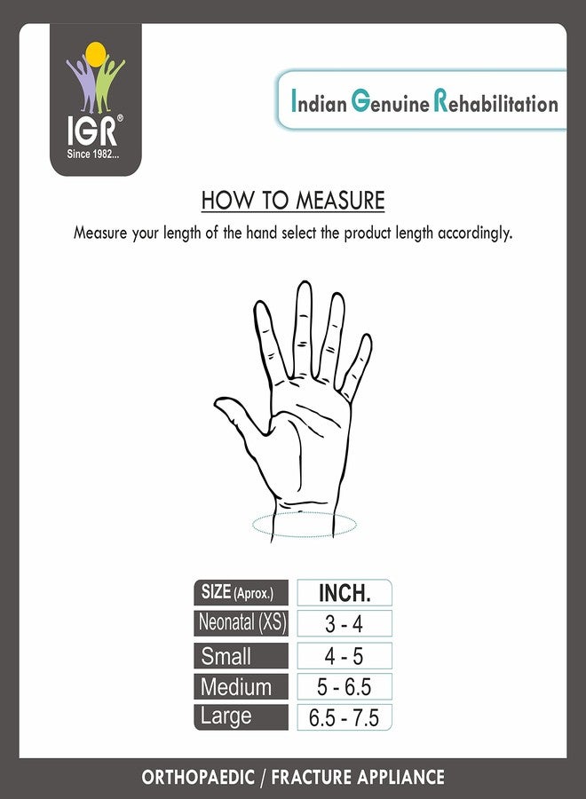 IGR جبيرة IGR الديناميكية لشلل العصب الكعبري | يمين ويسار (متعددة الاستخدامات) | جبيرة ديناميكية لرفع الأصابع مع مساعدة على تمديدها | شلل العصب الكعبري | علاج طبيعي للأصابع والمعصم | تقويم العظام لشلل العصب الكعبري، والتعافي من السكتة الدماغية | جبيرة يد ديناميكية مع تمديد الأصابع | صغير (وزن 40-55 كجم) - Image 5