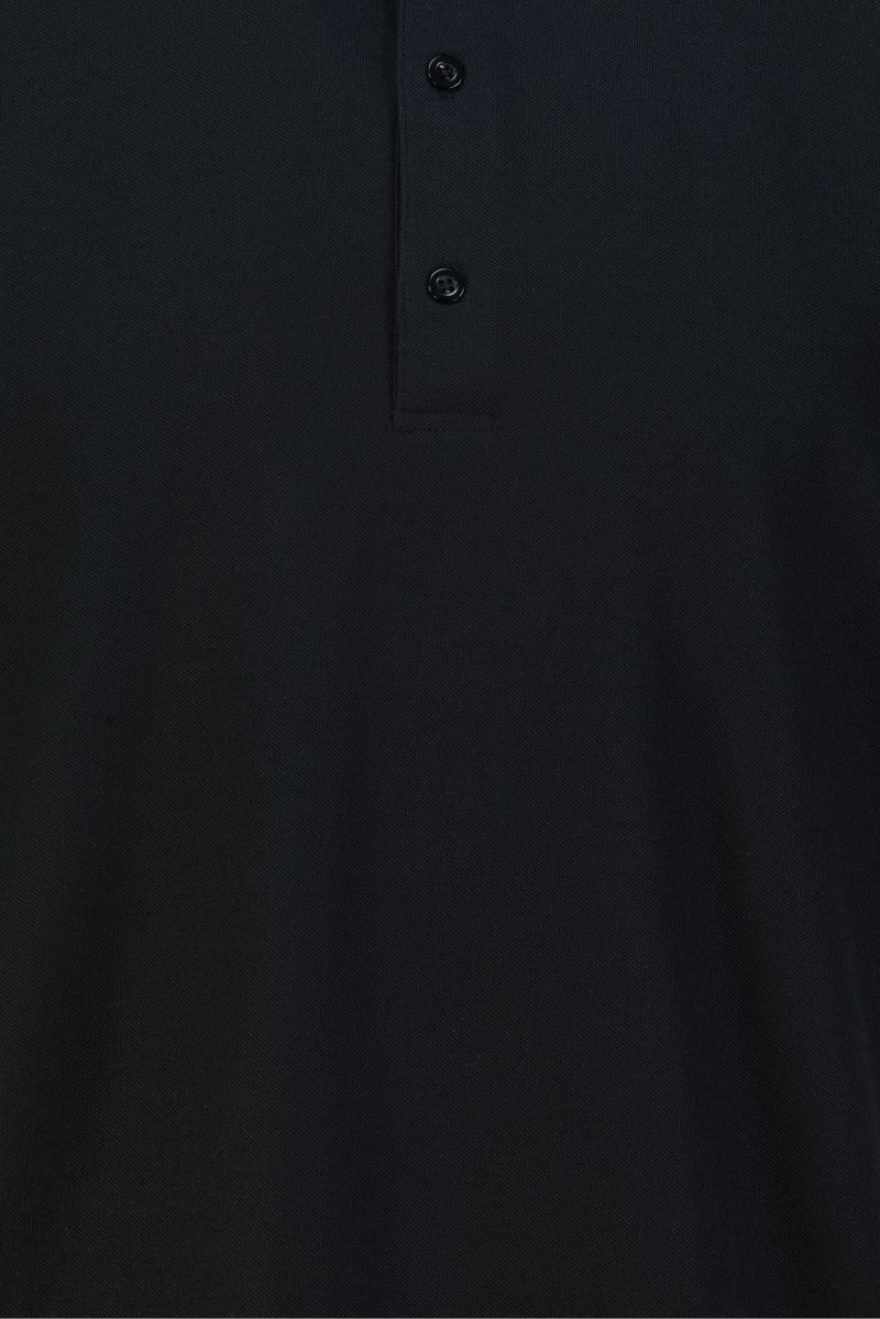 Greg Norman Men Sportswear Fit Short Sleeves Outdoor Polo Shirt, Black - Image 5