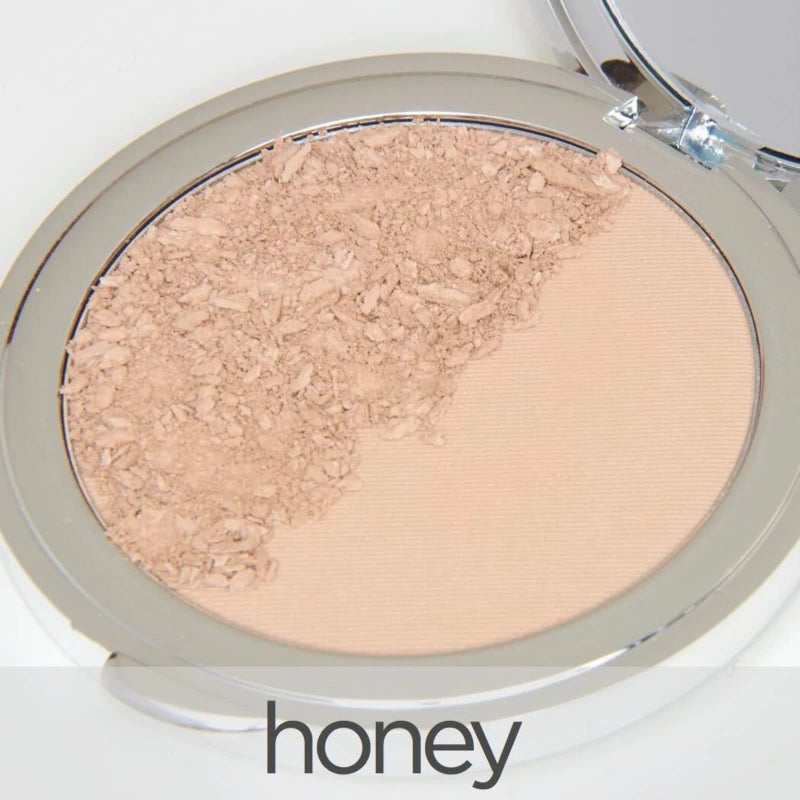 La Bella Donna Compressed Mineral Foundation - Face Powder Makeup Natural Looking Glowing Skin Wrinkle Defying Mattifying Finish Contour Makeup Long Lasting Full Coverage Sun Kissed Tan (Honey) - Image 2