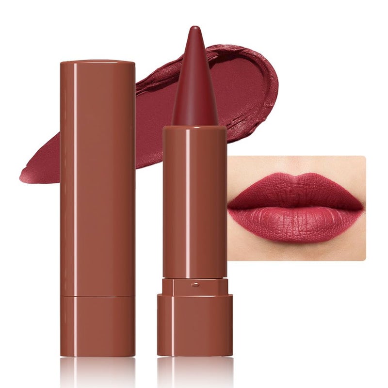 CAKAILA Nude Lipstick Lip Liner Matte Sets,Light to Dark High Pigmented Velvet Lipstick Lipliner for Daily Makeup,for Women Long Lasting Waterproof 24 Hours Lip Stick Lip Stain Makeup Gift Sets 