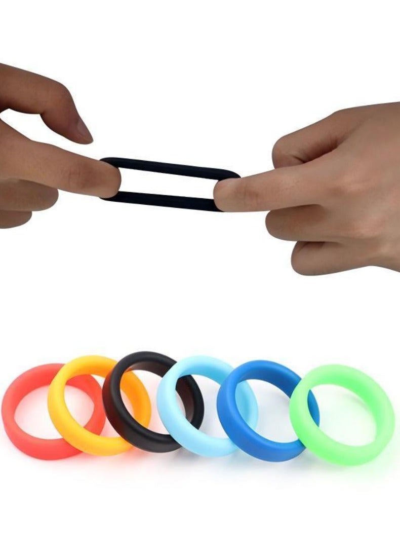 In Air 6 PCS Silicone Ring Men Sports Ring,Sports Accessories  - Image 3