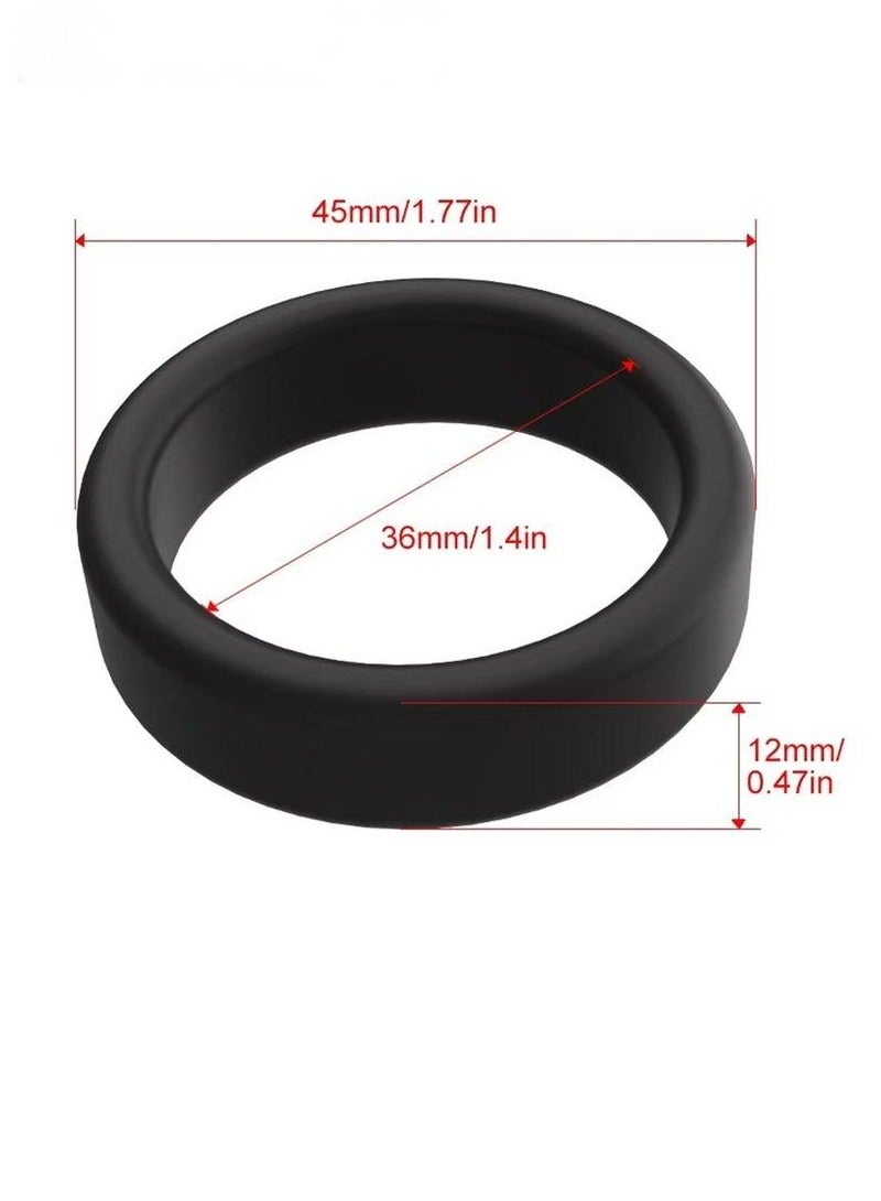 In Air 6 PCS Silicone Ring Men Sports Ring,Sports Accessories  - Image 5