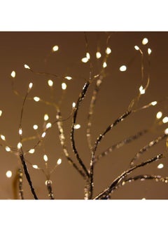 Generic Light Tree Table Top LED Shimmery Tree Light Battery & USB Powered Touch Switch Pre Lit Twig Branch Lights for Holiday Home Decorative Night Light  - Image 4
