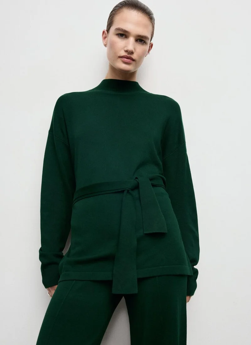 MANGO Knot detail sweater