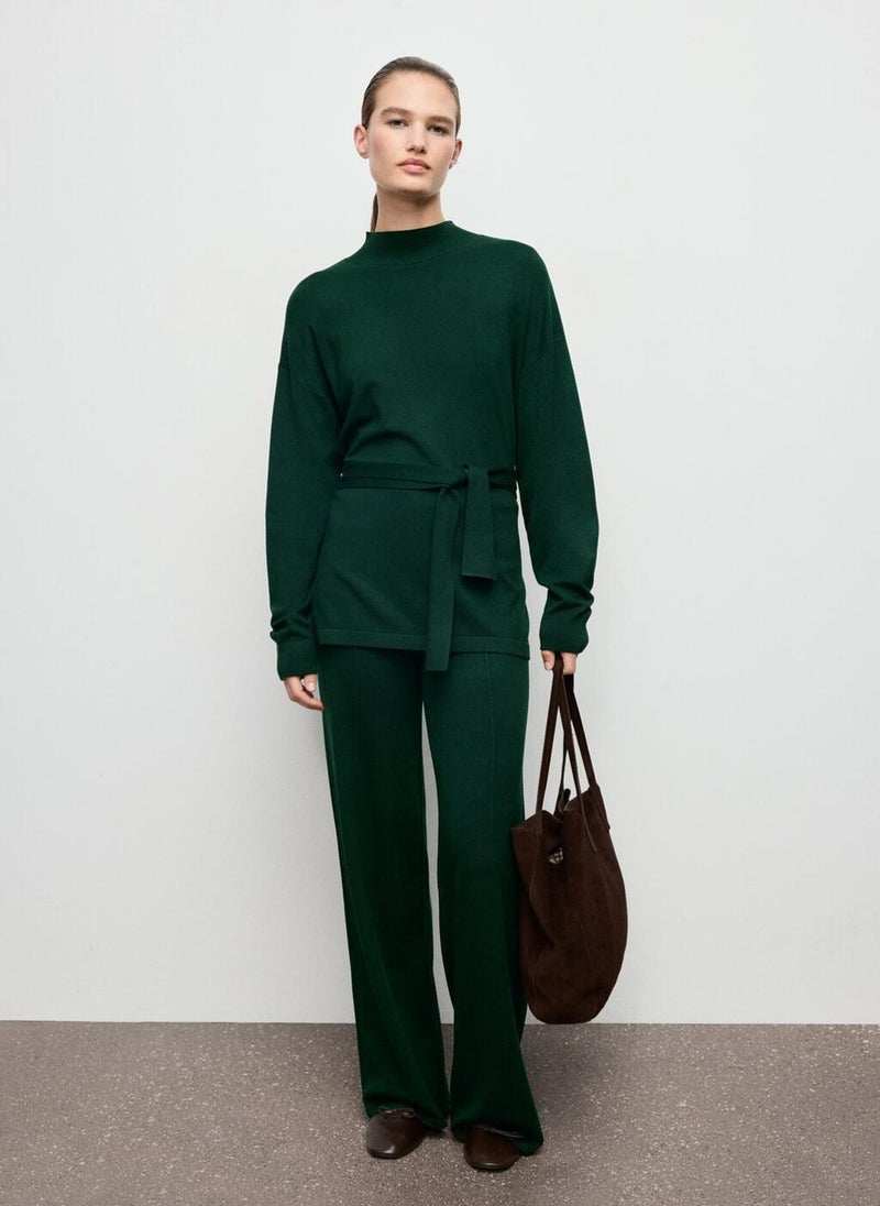 مانجو كنزة بتفاصيل عقدة - Image 5