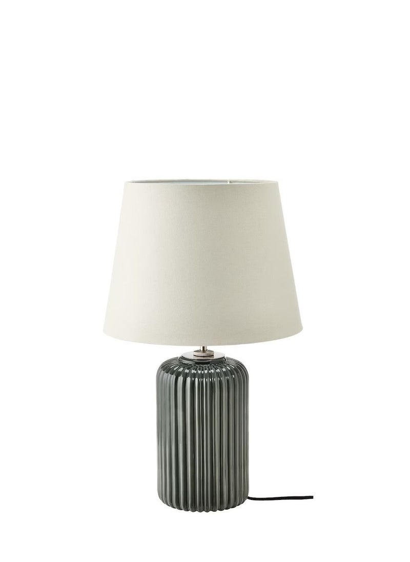 Generic - Table lamp, grey-turquoise ceramic/grey, 52 cmAAA - Image 1
