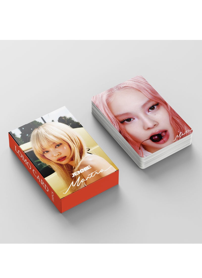 EHOME 55 Piece Blackpink JENNIE New Album Mantra Photo Lomo Card  - Image 3