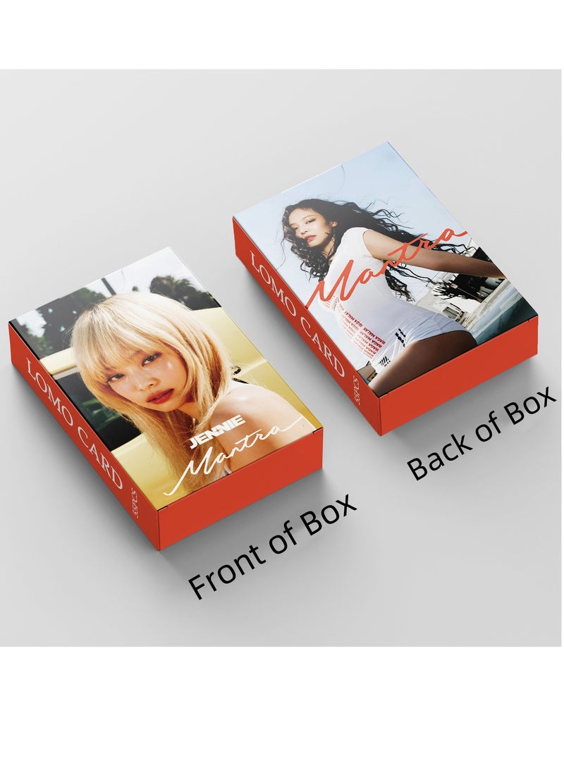 EHOME 55 Piece Blackpink JENNIE New Album Mantra Photo Lomo Card  - Image 5
