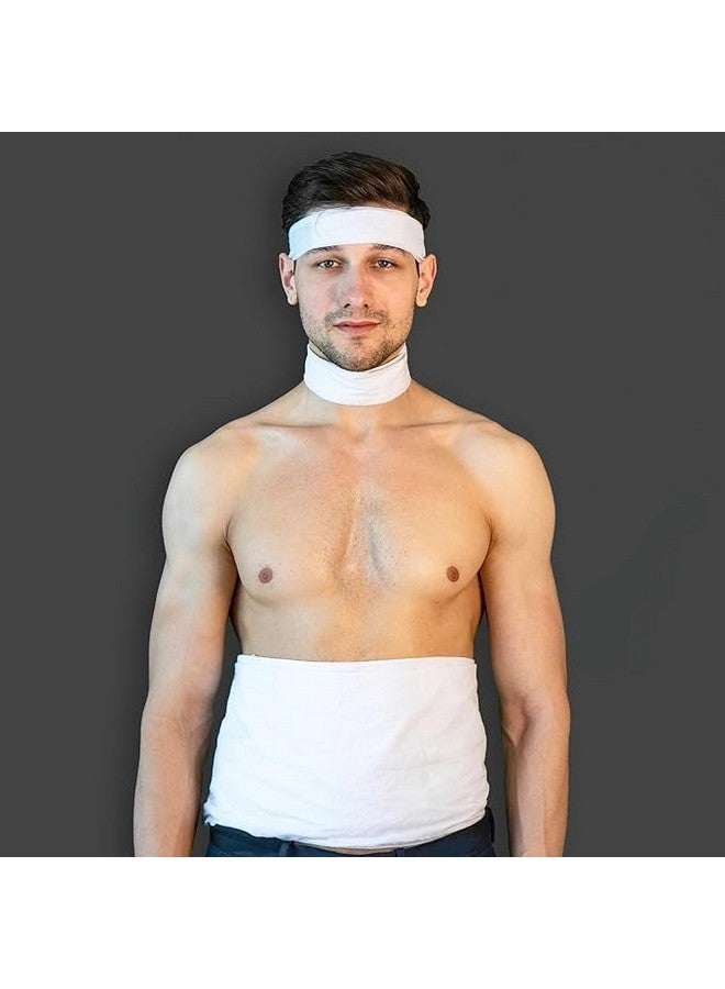 JK Enterprise JK ENTERPRISE Wet Pack | Satvic Lifestyle | Cotton Patti | Body Detox | Place on Head, Neck, Abdomen | Pain relief | Cloth bag & Manual Included | Pack of 1  - Image 2