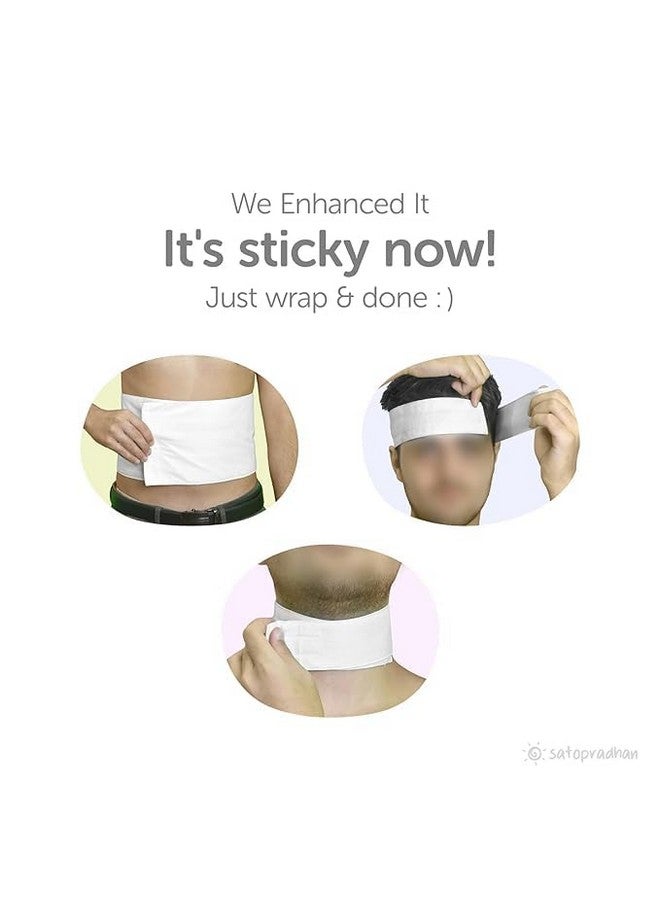 JK Enterprise JK ENTERPRISE Wet Pack | Satvic Lifestyle | Cotton Patti | Body Detox | Place on Head, Neck, Abdomen | Pain relief | Cloth bag & Manual Included | Pack of 1  - Image 5