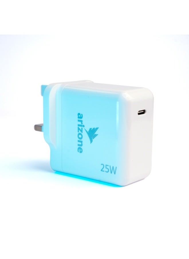 25W USB C Super Fast Charging PD Charger with Compatible with S25 S24 S23 S22 S21 S20 Ultra, S24 S23 S22 S21 A53 A15 A54 Fold Flip Type C Power Adapte - Image 2
