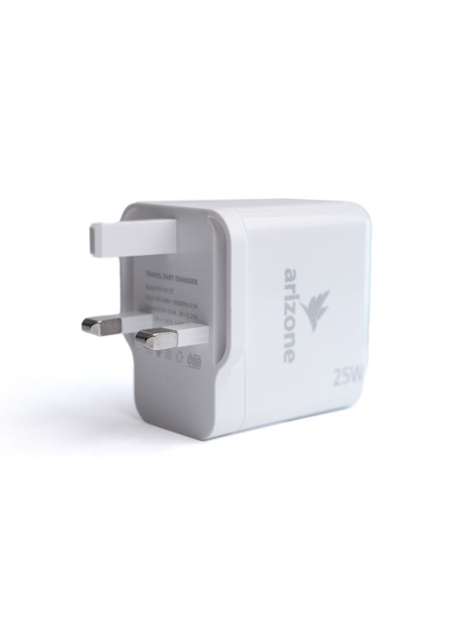 25W USB C Super Fast Charging PD Charger with Compatible with S25 S24 S23 S22 S21 S20 Ultra, S24 S23 S22 S21 A53 A15 A54 Fold Flip Type C Power Adapte - Image 3