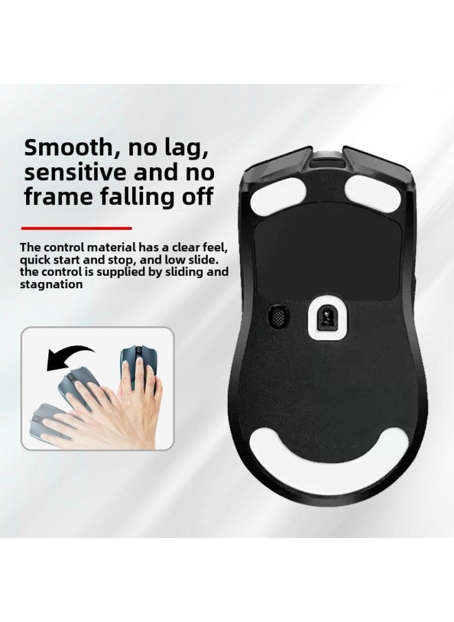Generic - Suitable For Thundersnake Viper Poison Viper Mouse Foot Pad V2/V3/pro Speed/Ultimate/Professional MiniSE Foot Pad-Color: Ice Version (thick Upgraded Model) 1 Set - Image 1