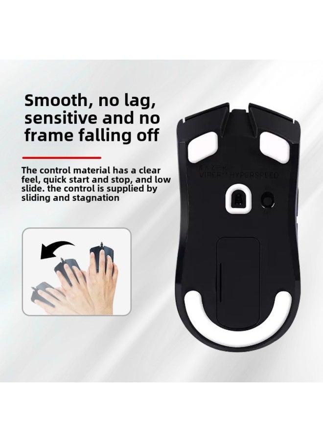 Generic - Suitable For Thundersnake Viper Poison Viper Mouse Foot Pad V2/V3/pro Speed/Ultimate/Professional MiniSE Foot Pad-Color: Ice Version (thick Upgraded Model) 1 Set - Image 1