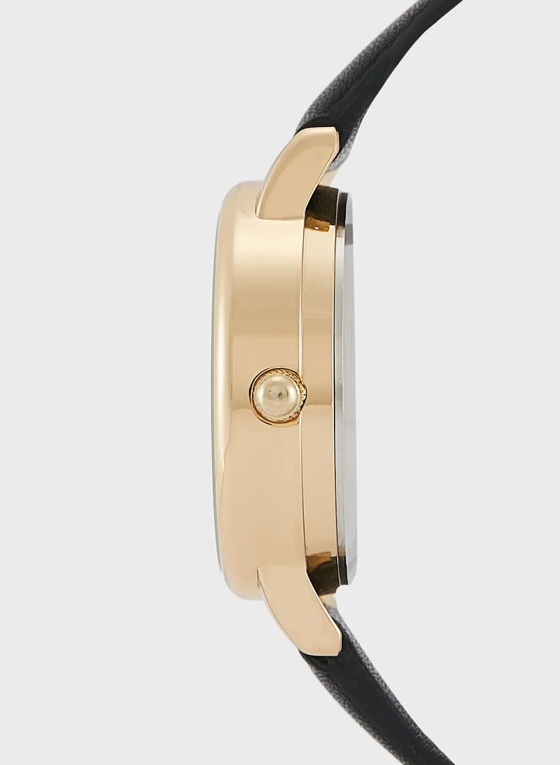 ELLA Rainbow Stones Strap Watch