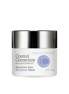 CONTROL CORRECTIVE SKIN CARE SYSTEMS CONTROL CORRECTIVE Sensitive Skin Enzyme Mask, 2 Oz - Increases Hydration And Renews Skin Texture, Papaya Enzyme Based, Creamy Clay Mask Lightly Exfoliates Softens, Calms & Hydrates At The Same Time 