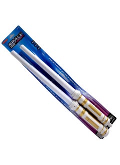 Party Time 2in1 Space Laser Sword Cosplay Toy Sounds & LED Laser Sword Gift For Kids Boys Toy 