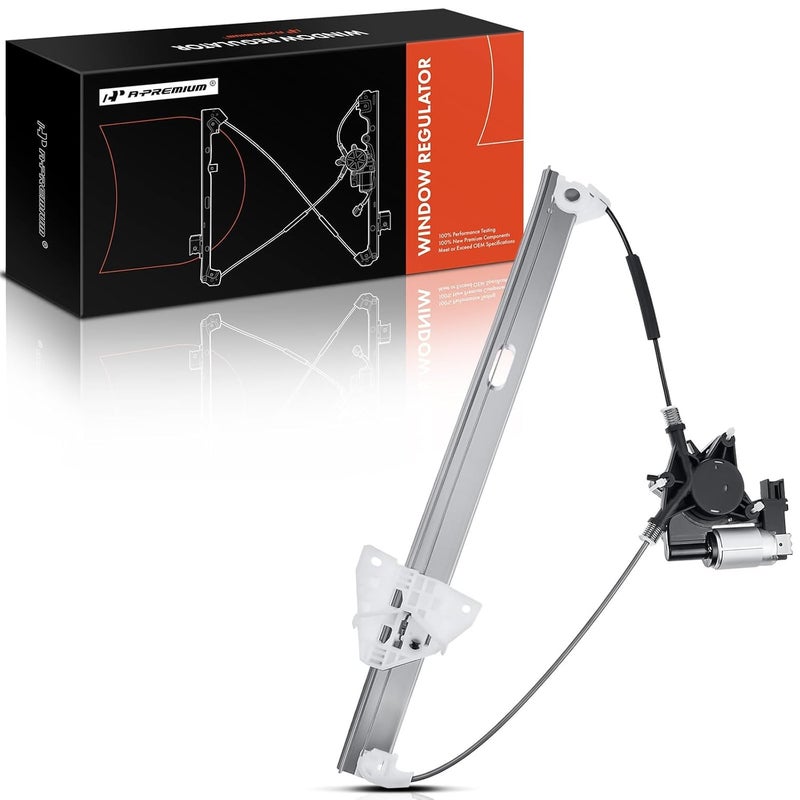 A-Premium Electric Power Window Regulator with Motor for Mazda CX-9 (2007-2015) Front Right Passenger Side - Image 1