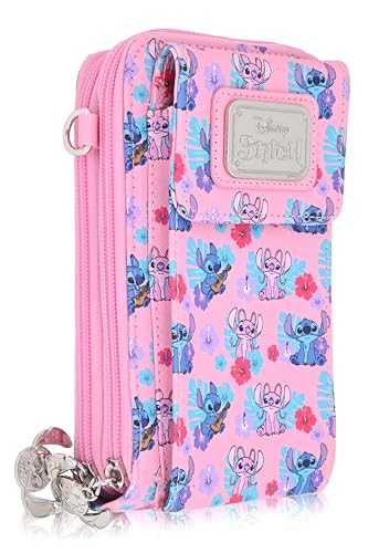 Fast Forward Disney Stitch Camera Bag for Women Men Unisex Leather Stitch Crossbody Bags for Women Womens Wallet with Adjustable Strap - Image 1