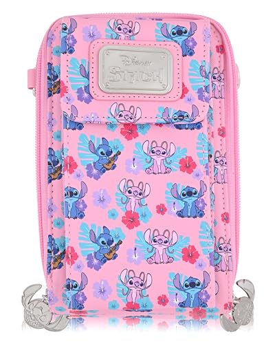 Fast Forward Disney Stitch Camera Bag for Women Men Unisex Leather Stitch Crossbody Bags for Women Womens Wallet with Adjustable Strap - Image 3