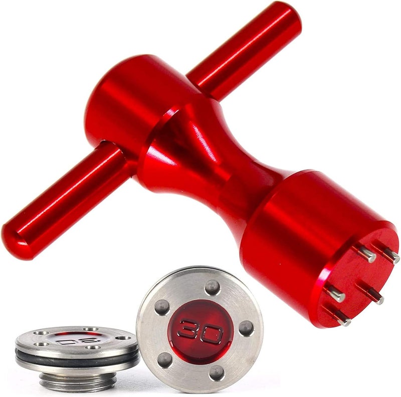 Hi-Star Golf Custom Putter Weights with Wrench for Scotty Cameron Fastback & Squareback (5g 10g 15g 20g 25g 30g 35g 40g) Available - Image 1