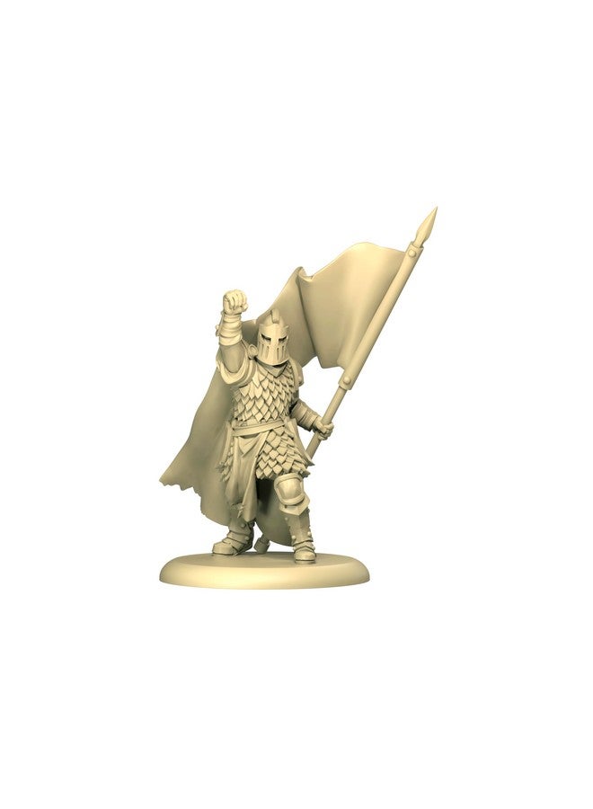 CMON A Song of Ice and Fire Tabletop Miniatures Game Baratheon Halberdiers Unit Box - House Baratheon Vanguard Defense! Strategy Game for Adults, Ages 14+, 2+ Players, 45-60 Minute Playtime, Made - Image 4