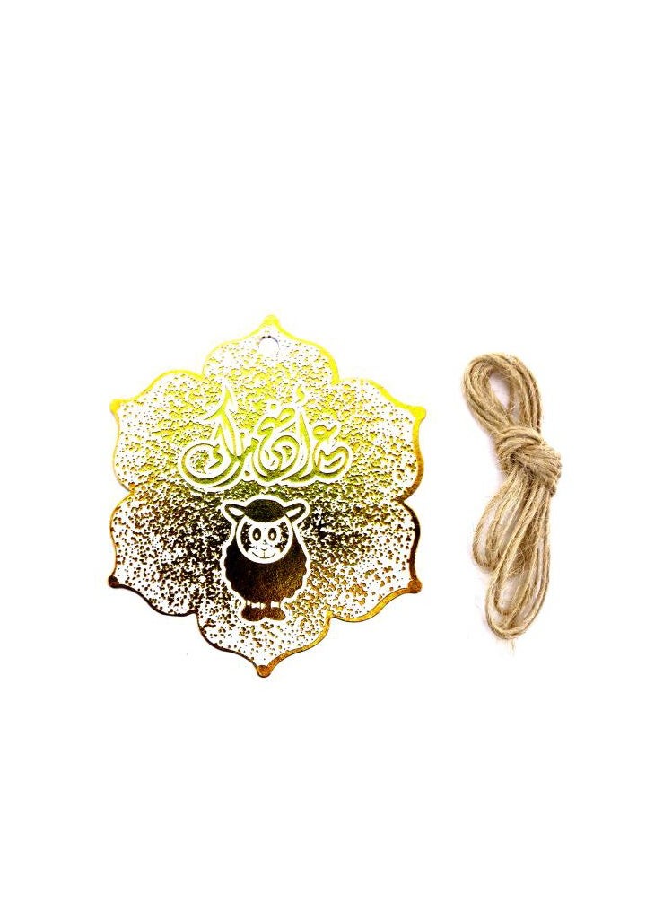 PARTY FUN EID AL ADHA Gift Tags Set of 12 Elegant Touch for Your Thoughtful Gifts  - Image 1