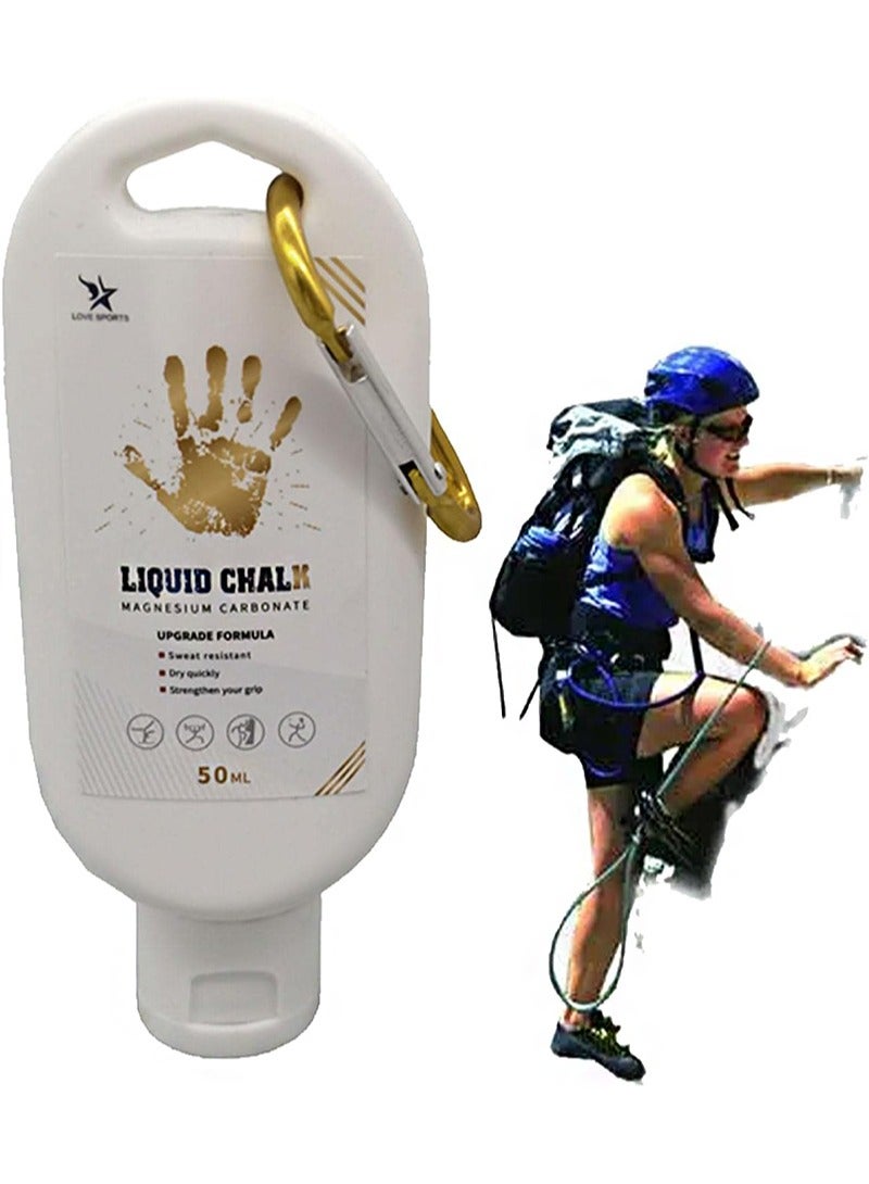 ايكانبو طباشير سائل 50 مل لرفع الأثقال والتسلق والتدريب المتقاطع ورفع الأثقال، طباشير معتمد لتمارين اليد والكالو - Image 3