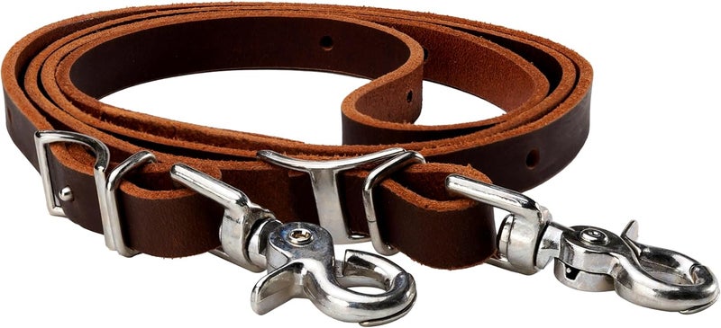 Council Tool Leather Shoulder Sling - Wood Craft Carrying Strap for Camp Carver and Pack Axe with Adjustable Design & Lobster Claw Clasps, Made in The USA - AM-SLING02 - Image 1