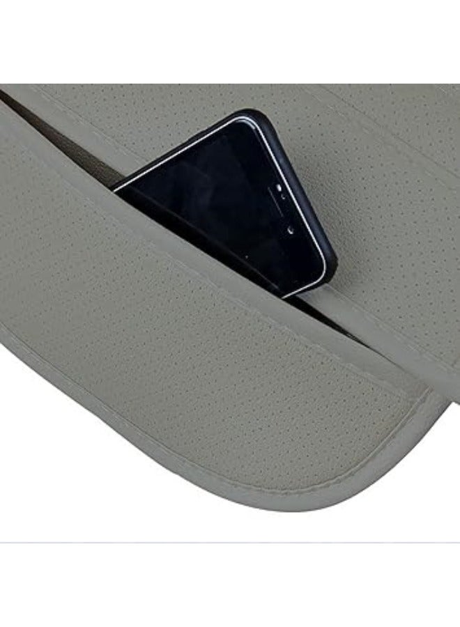 Universal Car Seat Cushion Backless Breathable And Comfortable with Two Pockets - Image 4