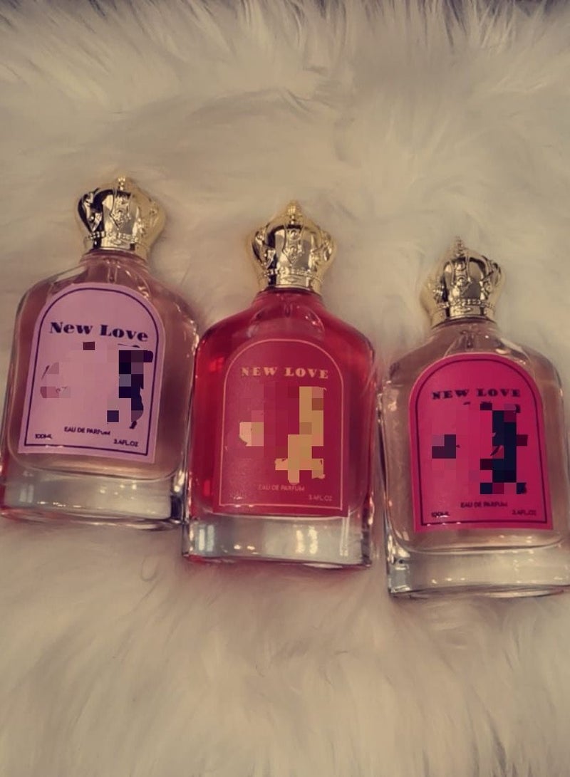 نيو لوف  مجموعة 3 عطور رومانسيه للمتزوجين 100 مل