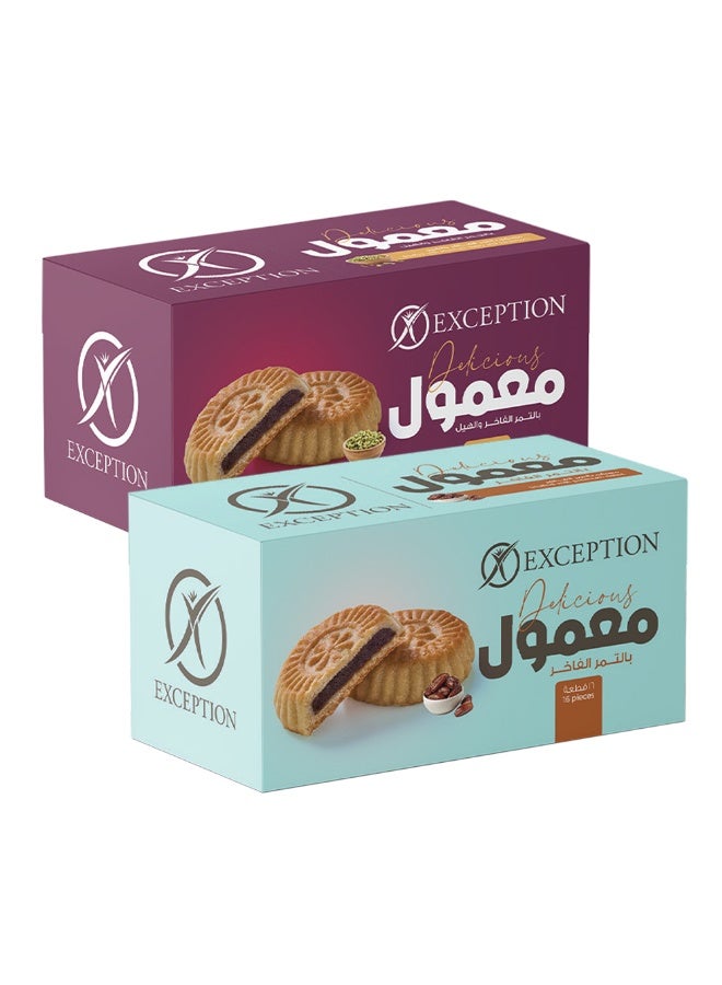 Exception Patisserie Date Maamoul Classic +Date Maamoul with Cardamom 65 gm - Image 1