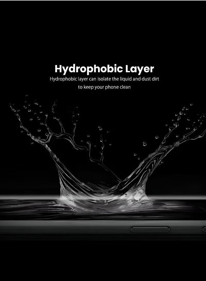 ELTRAZONE Samsung Galaxy M06 5G 2025 / F06 5G 2025 Premium E2E Tempered Glass Screen Protector – Full Glue Full Cover with Edge-to-Edge Protection, 9H Hardness, Ultra-Clear Display, Anti-Scratch, Bubble-Free Installation – Clear/Black - Image 5