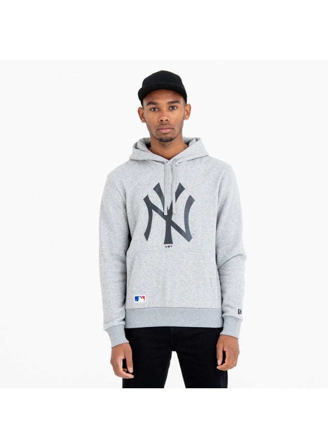 NEW ERA NOS MLB REGULAR HOODY NEYYAN  HGRBLK - Image 3