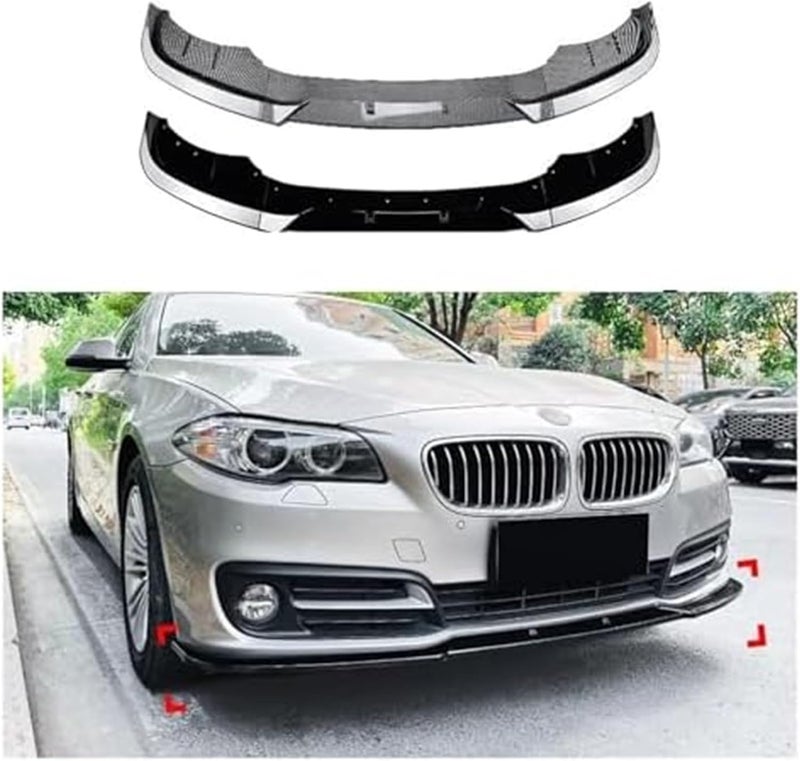 Wivplex سبويلر شفة المصد الأمامي Wivplex لسيارة BMW 5 Series - Image 5