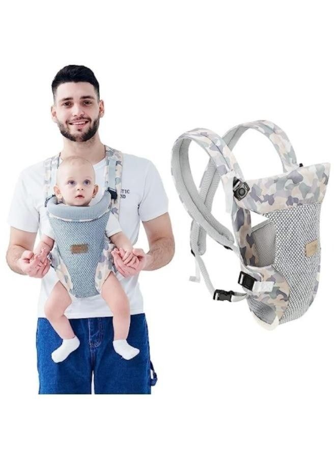 GGEROU Baby Carrier,ErgonomicBaby Carrier Wrap Adjustable Holder - Image 1
